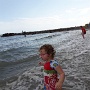2-A peine arrivee et deja sur la plage (4)