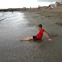 2-A peine arrivee et deja sur la plage (5)